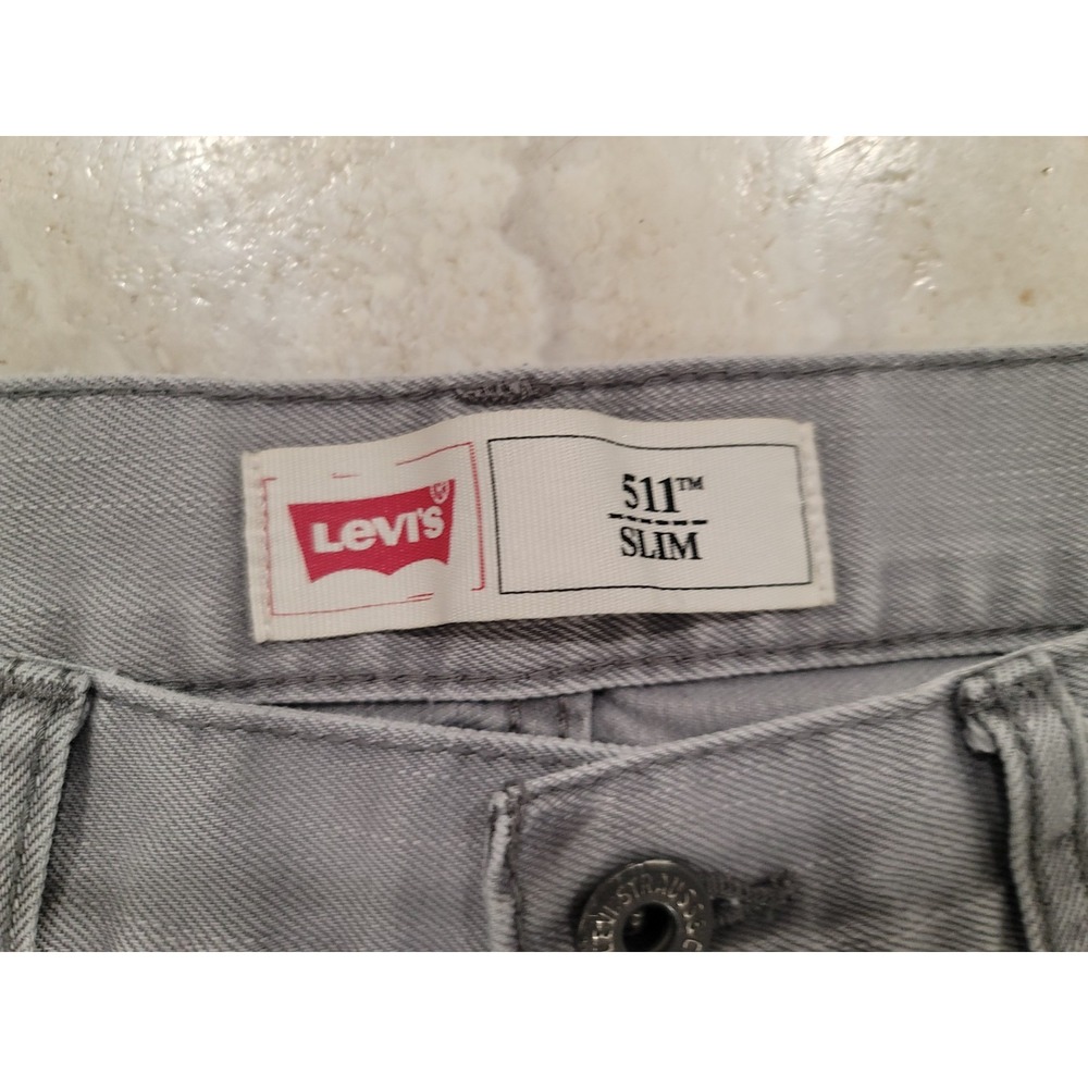Vintage 511 Levie's slim 18 reg, w29' x L29' Grey - Picture 3 of 7